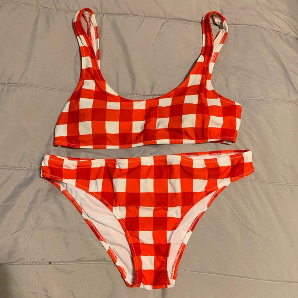Other - gingham swimsuit